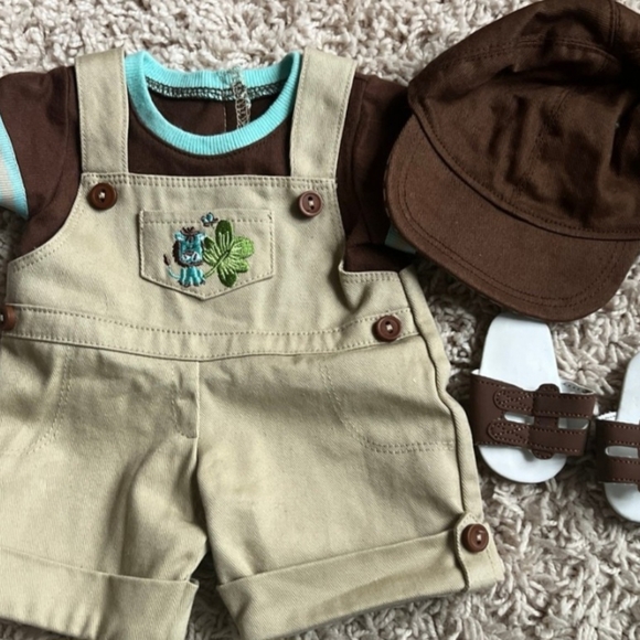America girl Other - Bitty Baby Twun Boy Jungle Set